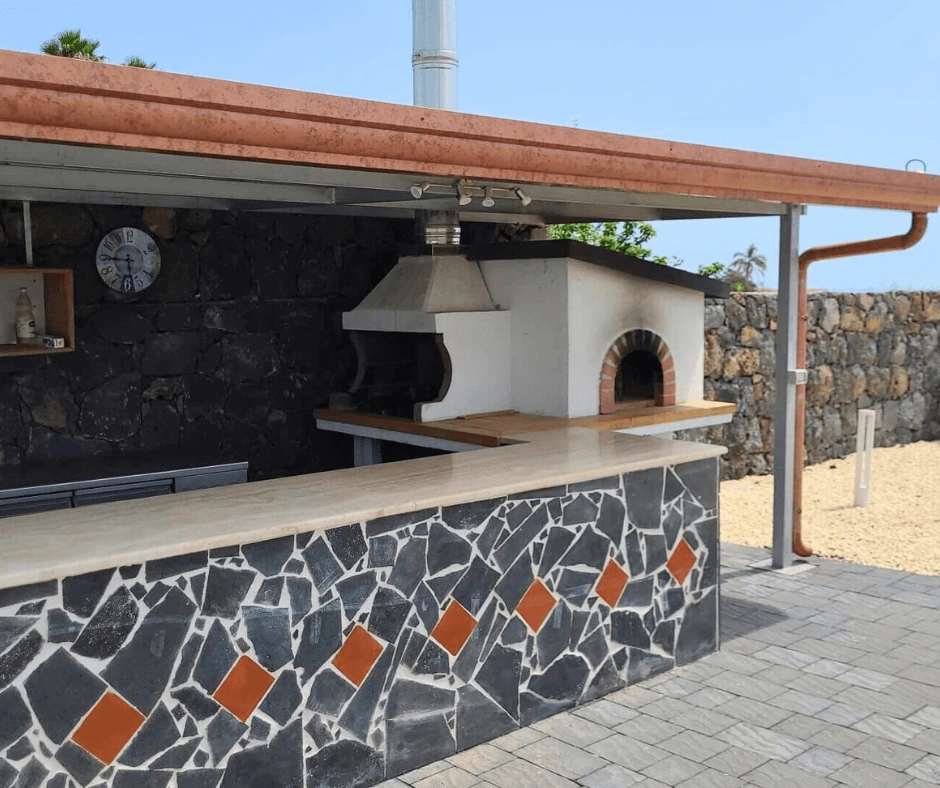 barbecue e forno pizza